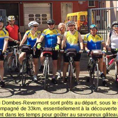 Dombes revermont 2018 départ 33km