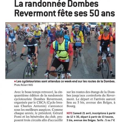 Dombes - Revermont 2018