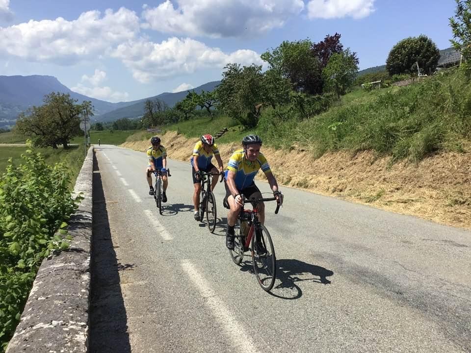 Montée au col de Leschaux