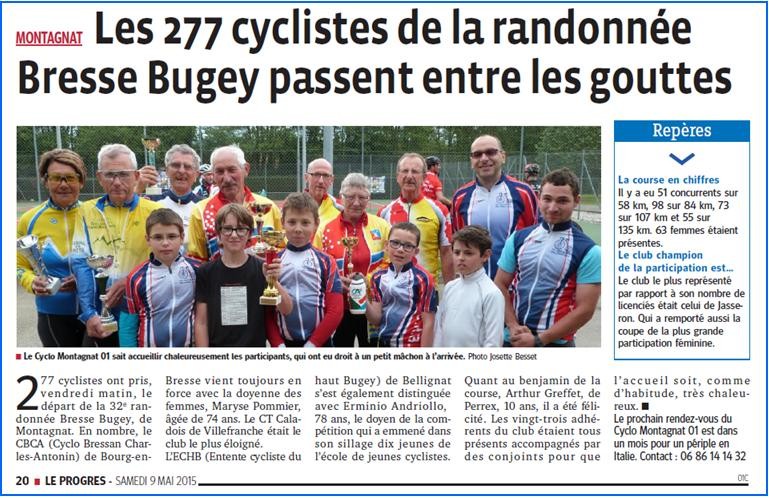 Presse Montagnat 2015